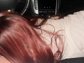 Latin babe Teen sucks ramrod for the 1st time!! Roadhead!! College hotty whore!