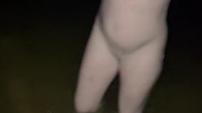 Zentai in lake
