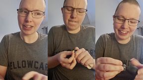 more creative sneaky gag ideas. this time trying to use the tiny elastic bands and suction cups on my tongue ?