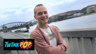 Broke Twink Tourist Begs for Big Cock Bareback Fuck on Vacation