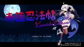 red lotus ninja scroll [ femdom hentai game ] ep.1 sex ninja defeat ennemies weak cock !