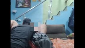 Transando com o gordinho entegador