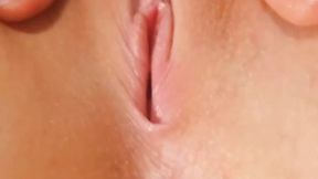 18 year old teen pulsating pussy orgasm close up