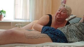 deep blowjob cumshot from stepmom