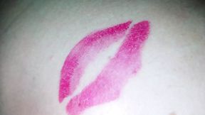 At the beginning of the game I cover that naughty big dick with kiss marks, sucking it until it gets hard