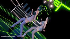[MMD] KiIIler Lady Mai Shiranui Marie Rose Katsumi Tamaki Doa striptease