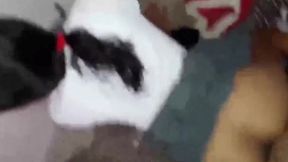 Tía y sobrina colombianas en un video casero amateur