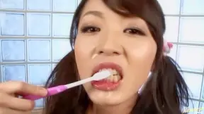 Marika's Kinky Cum Play – Brushing Teeth Swallowing Loads