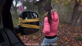 Kari Gets Hard Fucked by Stranger After Accepting Ride Home Alone