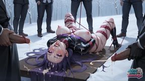 Milk-sucking Catgirls and Corporate Dominants in Mighty Restrain Bondage Play for the Hottestxoxo Porn!