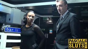 Hot British babe Lola enjoys cum after Pascal White pleases her
