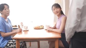 Secret makeout session with stunning married tutor Hikaru Miyanishi—your mom's forbidden