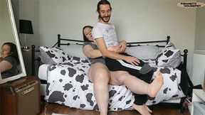 Lapsitting One Leg At A Time