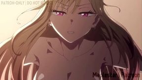 Kitagawa bebe esperma e transa com camisinha hentai