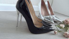 The delicate roses were crushed a