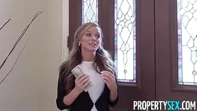 Sexy Very Cute Petite Real Estate Sex Bang Potential Homebuyer (full Video) With Real Estate Agent And Pristine Edge