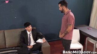 Stepdad Joadri seduces twink stepson Claude into nasty bareback