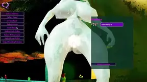 Realistic 3D - Striptease - RTX 60 FPS - Physics - White Robot Sex Doll - Big Ass & Tits