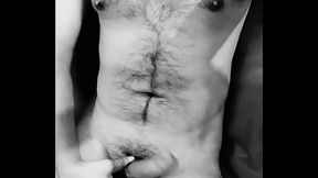 Indian Hairy muscular dude with big dick