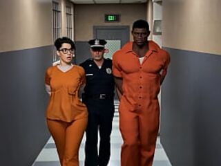 Non Binary Micky Becoming a prison bitch