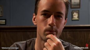 ”black cock t-girl anal fucks her date”