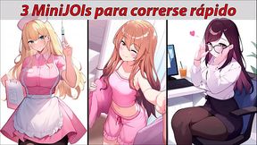 MiniJOIs hentai para correrse Enfermera, novia e hipnosis.
