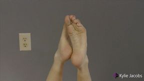 Barefoot Feet Up Foot Play - Kylie Jacobsx - MP4 720p HD