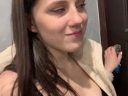 STEP-SISTER  WANTS TO SUCK AND FUCK FOR A SEAT IN THE BED- Bella Crystal