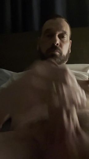Stepdaddy Bates His Cock & Cums