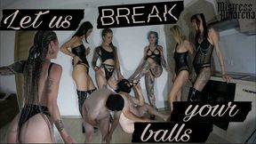 LET US BREAK YOUR BALLS
