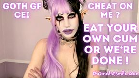 Cheater's Punishment: Goth GF CEI