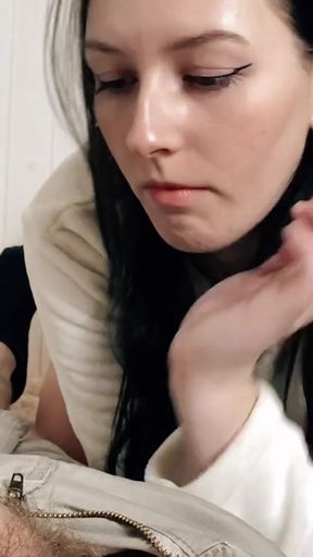 My stepsister came to learn how to use a dick and fuck   Clip 1