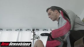 Latin babe Autumn Falls gives a sloppy blowjob in this hardcore compilation