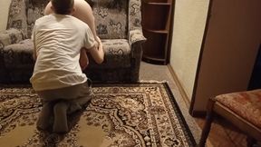 Your girlfriend is busy now. Wait cuckold