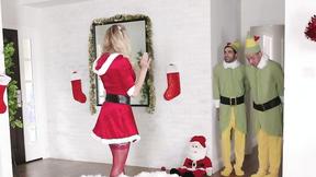 ”Mature MILF Brandi Love brings Love & Joy & Juggs”