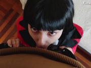 Jabami Yumeko pays with anal and cum in mouth