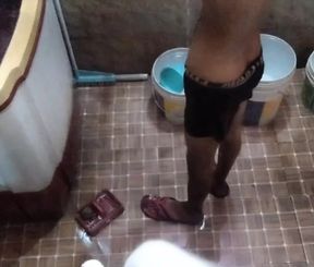 Bathing with me