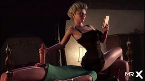 TreasureOfNadia - Reading a book while jerking cock E1 #91