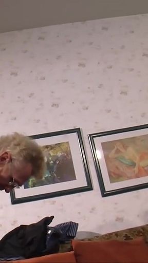 Mature cock, in blonde milf...mature threesome