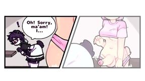 Sexy Femboy Maid Fucked Hard By A Futa Bunny! (berryguild Harulunavo)