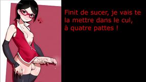 Hentai Joi Sarada FR &amp_ Sakura Futanari PissPlay Assplay CEI