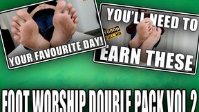 Foot Fetish Double Pack Vol 2 - 4k UHD 2160p - KingMarti - MOV