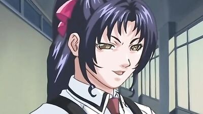 Naughty anime babe begs for hard cock & gets her tight pussy drilled hard