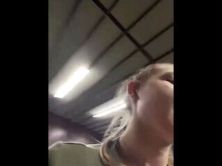 Extraordinary masturbate in the public