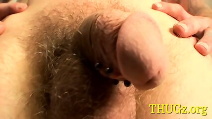 Twink in self suck action