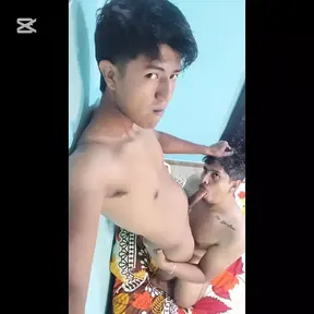 Gay Indian fucking his cute guy