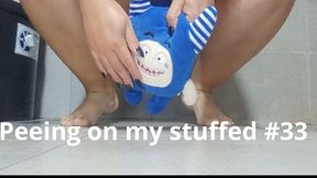 Peeing on my stuffed #33