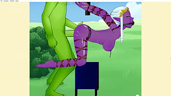 Dark elf gets fucked by big orc&#039_s cock