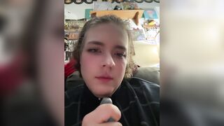 Fem masculine squashing you cock-squeezing