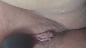 Hungry Pussy Craves Dildo on the Drive Home